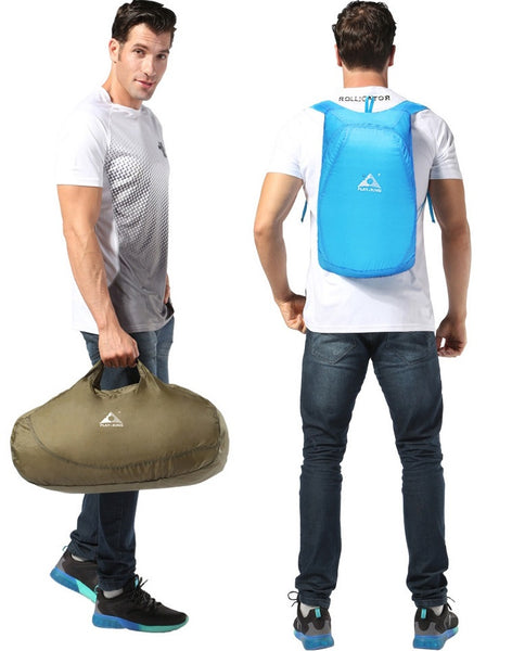 Lightest and Strongest Foldable Backpack - Minimum Occupation & Maximum Capacity