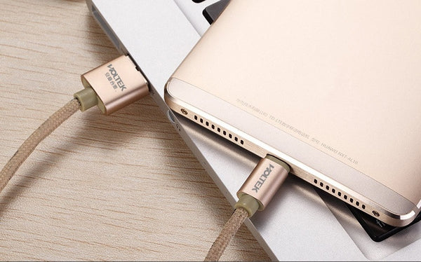 The World's First Double-Sided Reversible Micro USB Charging Cable