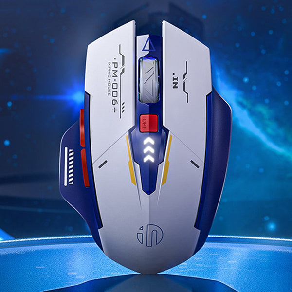 Mecha-Shaped Silent Wireless Mouse