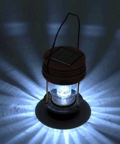 Light The Yard, No Electric No Wires -- Solar Lantern