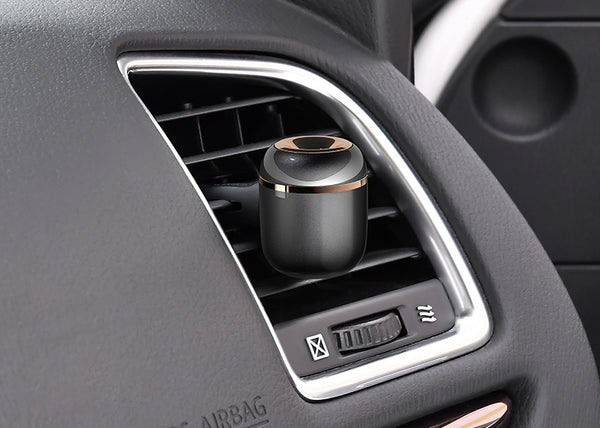 Capsule Car Perfume & Air Freshener With Nano Breathable Film & 3 Replaceable Perfume