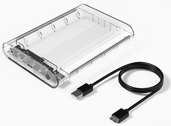 Full Transparent USB3.0 Hard Drive Adapter