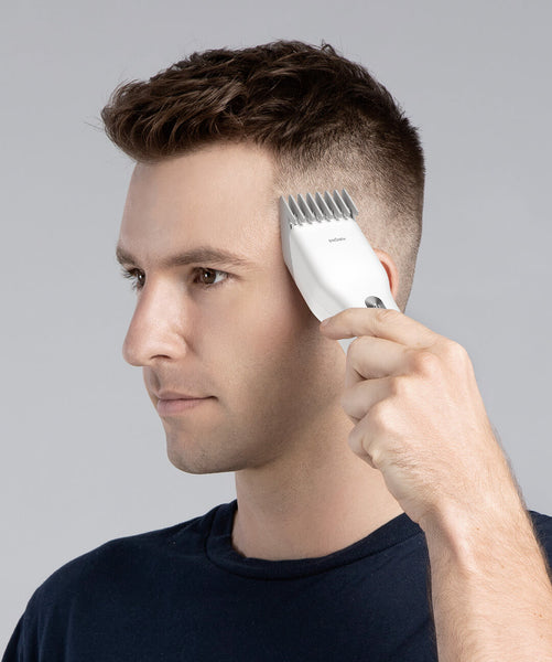 USB Electric Hair Clipper with Adjustable Cut Length, Two Speed, Low Noise, Ceramic Cutter & Fast Charging, for Adults and Kids
