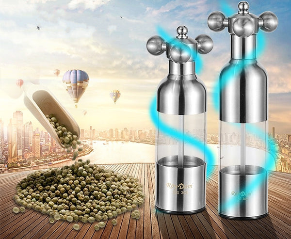 Coolest Stainless Steel Salt/Pepper Grinder Inspired by Faucet