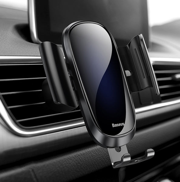 Start Your Trip with a Sparkle with Solid Glass Car Phone Mount