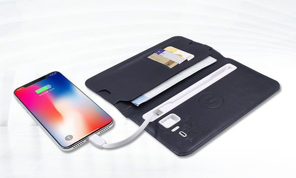 3-In-1 Incredibly Convenient Wallet Power Bank For Android & iPhone –  GizModern