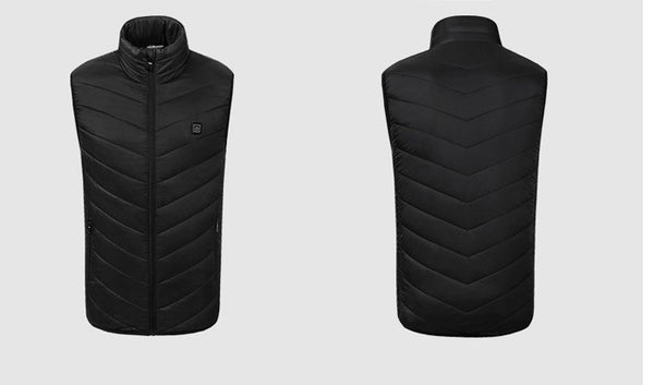 Heat Your Core with Power Bank Heated Graphene-embedded Down Vest