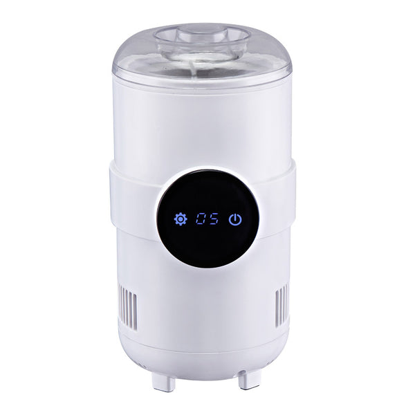 Mini & Portable Electric Beverage Cooling and Heating Cup Holder, 5°C to 55°C, for Beer Milk Tea & More