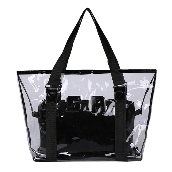 Show Your Fun Stuff off with Clear Shoulder Bag