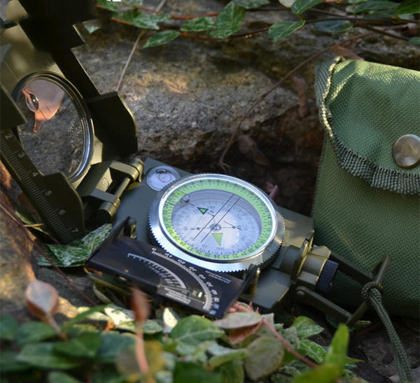 High-Precision Outdoor Tactical Ranging Luminous Compass