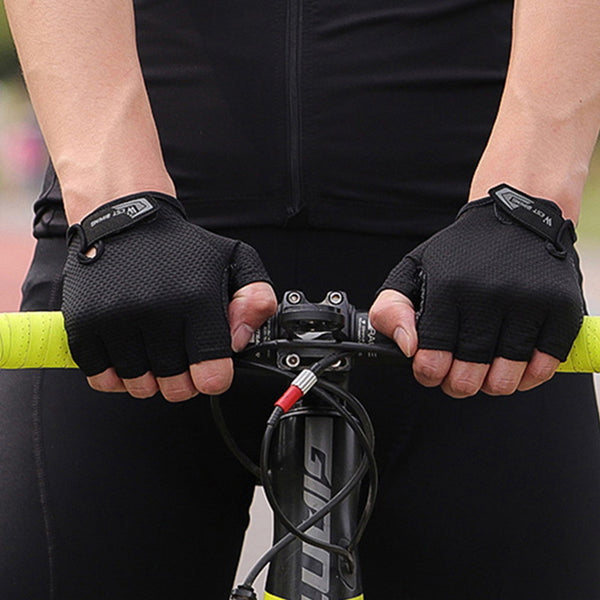 Summer Shock-Absorbing Breathable Half-Finger Cycling Gloves