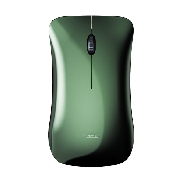 Rechargeable Mute Wireless Bluetooth Three-mode Mouse, with 10m Connection, Metal Frame, Magnetic Design