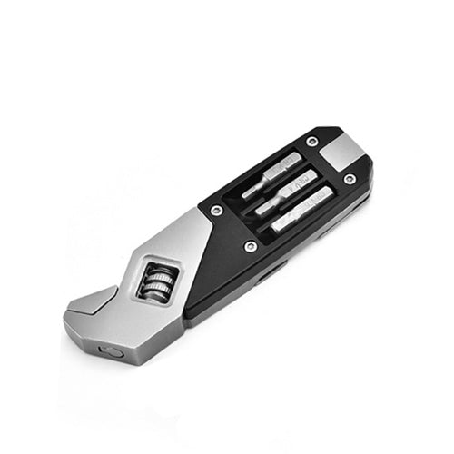 Multi-Function Portable Stainless Steel Adjustable and Foldable Allen Wrench With Screwdriver, for Everyday Use