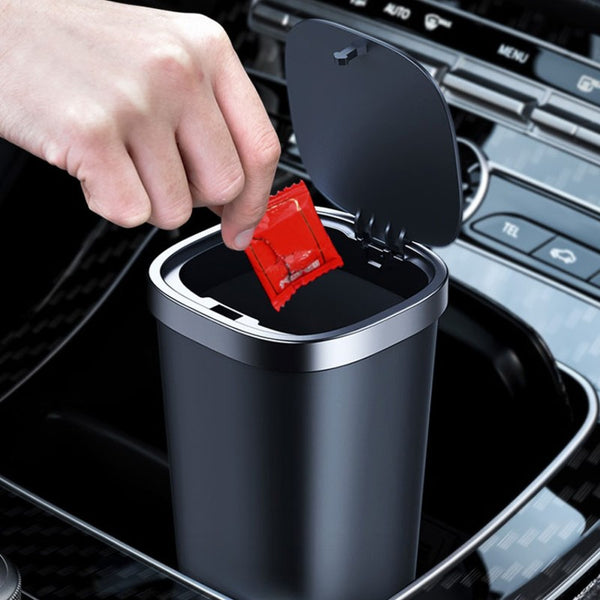 Cup Holder Car Trash Can, with Large Capacity & Leakage-proof Design, for Car, Home & Office