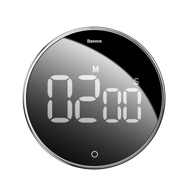 Rotation Countdown Timer with LED Round Screen Digital Display, Rotate ...
