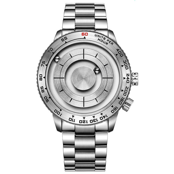 Men's Waterproof Magnetic Watch, Magnetic Men's Quartz Watch