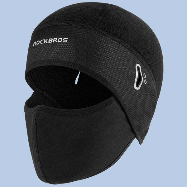 Windproof Cycling Head Warmer with Mask, for Cycling, Running, Motorcycle