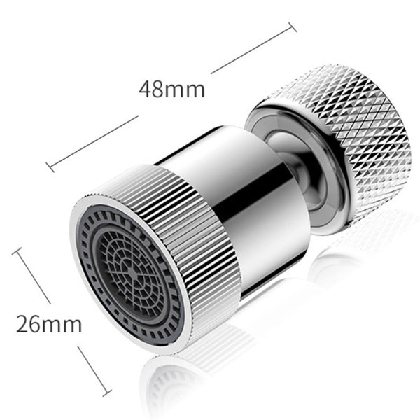360° Rotatable Faucet Extension Tube, with Two Water Modes & 4 Water Filters, for Kitchen & Bathroom