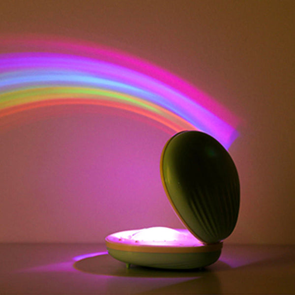 LED Rainbow Projection Night Light