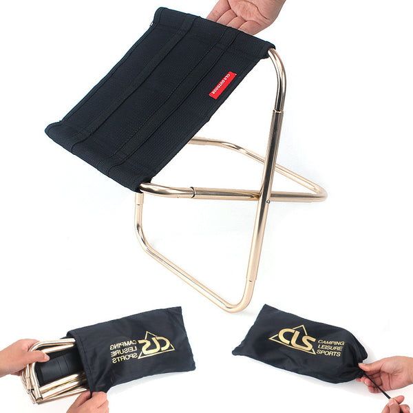 Rest on the Go Easily & Securely with Foldable Portable Chair
