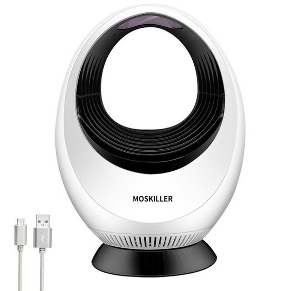 Moskiller Led Bulb Electronic LED Mosquito Repellent Lamp, with Dual Mosquito Killing Tec ...