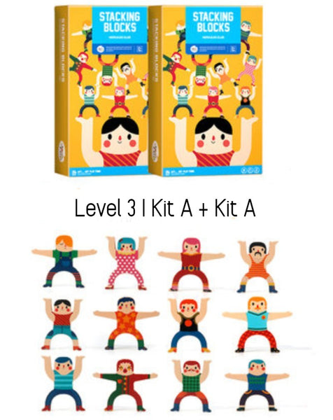 Children's Hercules Stacking Blocks, with Thousands of Game Play & Creative Design, for Boys and Girls Early Learning