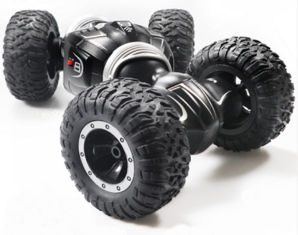 Rechargeable 4WD Stunt Off-road Remote Control Car with Lithium Battery, Rubber Vacuum Tires, Suitable for Driving on Various Bumpy Roads, for Adults and Children