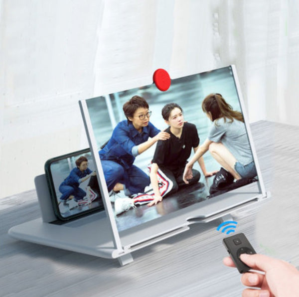 12" Foldable Smart Phone Screen Amplifier Projector, with Anti Blue Light, Large Screen, Suitable for Watching Movie Videos on All Smartphones