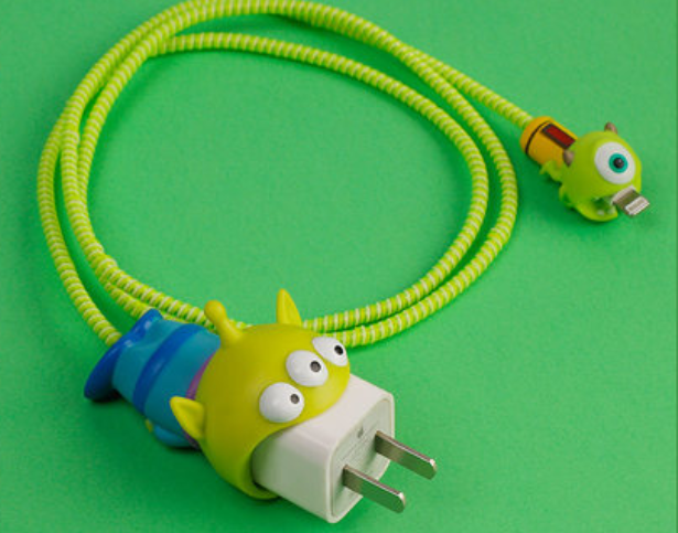 Cute Charging Cable Protector Set with Cable Protector and Dual Cable ...