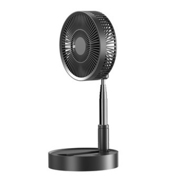 Multifunctional Retractable Fan, with Strong Wind, Long Battery Life, Three Adjustable Angles, Adjustable Wind, for Desktop and Floor