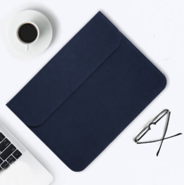 Portable Ultra-thin Laptop Sleeve Cover, with Slim Design, Delicate Fluff and Invisible Magnetic Buckle