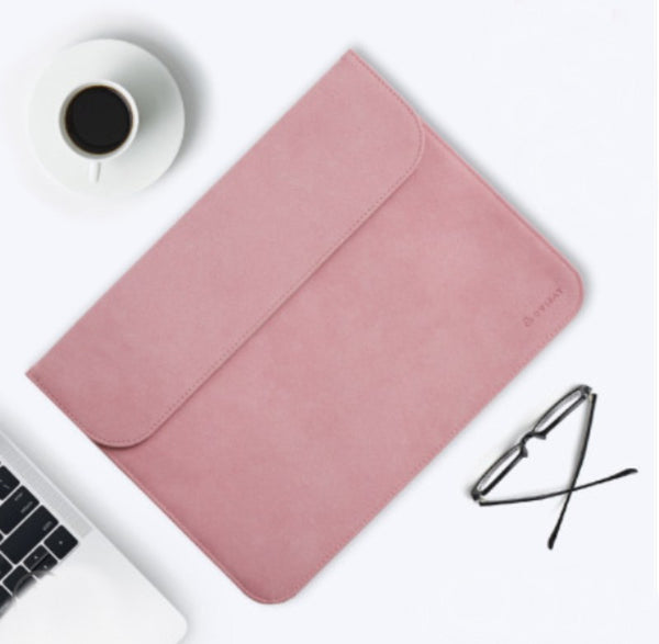 Portable Ultra-thin Laptop Sleeve Cover, with Slim Design, Delicate Fluff and Invisible Magnetic Buckle