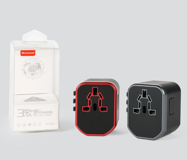 One-size-fits-all Travel Plug Adapter That Works in 150+ Countries