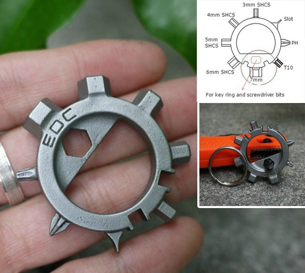 Incredibly Tiny Functional EDC Gadget For Your Keychain