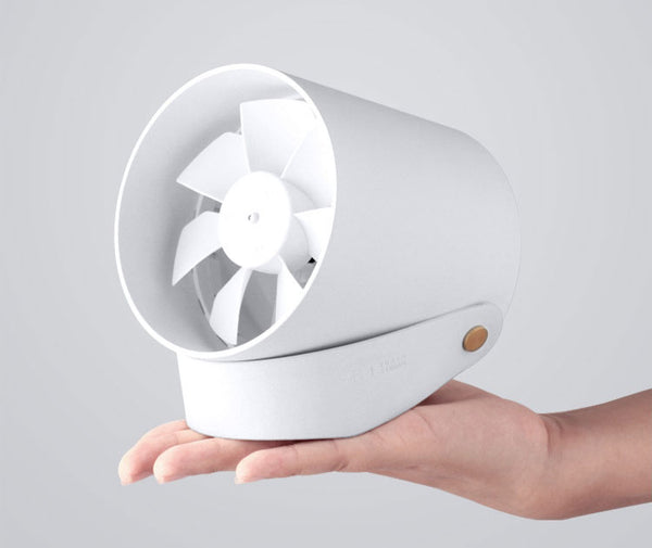 Whisper-quiet USB Powered Portable Fan - Touch to Enjoy Soft Breeze