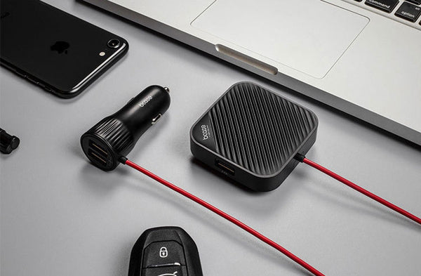 4-port In-car USB Hub That Keep Everyone's Device Powered up