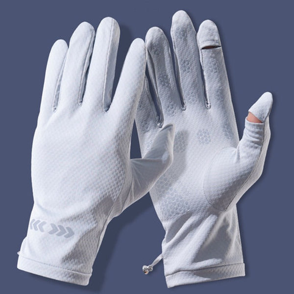 Men/Women UV Protective Gloves, for Driving, Trekking, Picnics, and Outdoors