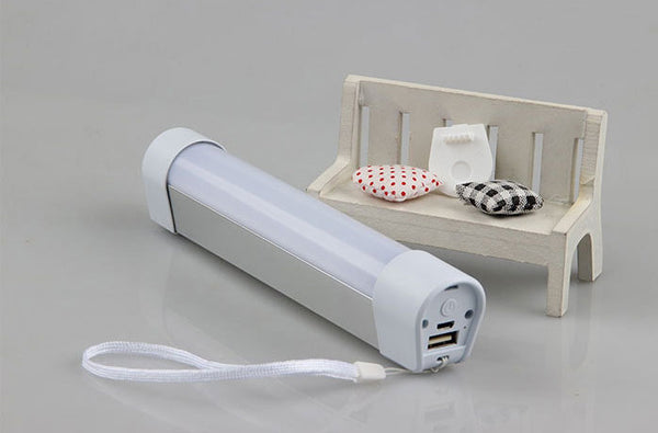Keep Adventuring with 2-in-1 Rechargeable Lamp & Power Bank