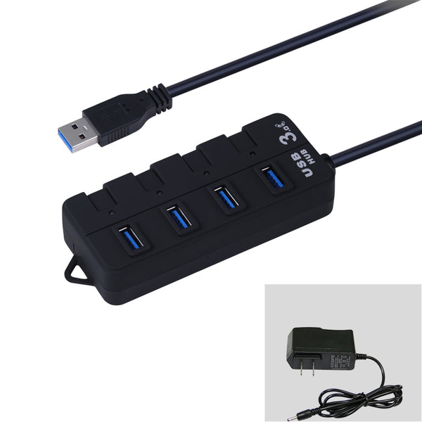 7-Port USB Hub with Independent Switch - Add 7 Additional Devices to Your Single USB Port