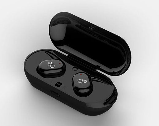 Waterproof Wireless Bluetooth Touch Earphone with Charging Case