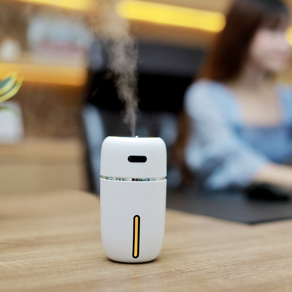 A Device That Switches Seamlessly between Portable Humidifier, USB Hub & Nightlight