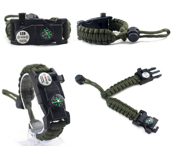 A Bracelet That Hides a Survival Kit - Wear One for the Unthinkables