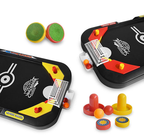 2-in-1 Portable Casual Decompression Board Game, Including Traditional Hockey & Fast Action Soccer, Suitable for the Relaxation After Work & Study