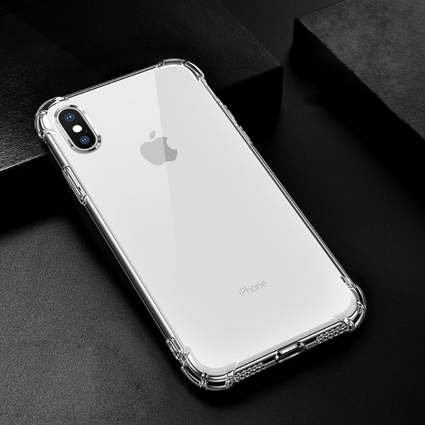 Crystal Clear Airbag Case for iPhoneX - Stay Safe in Any Shock
