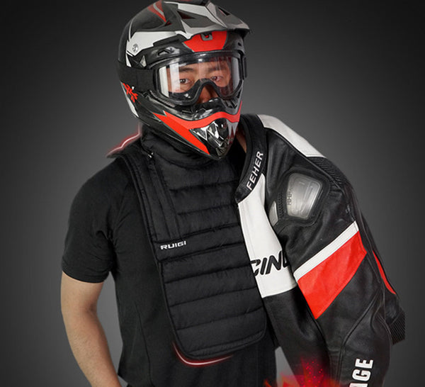 Detachable Extended Chest Protection And Cold Protection Scarf