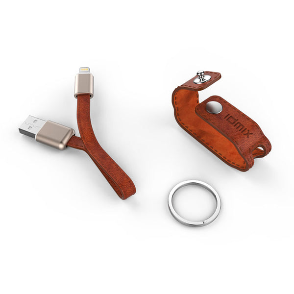Everyday Carry Lightning Cable on Keychain - Carry Charging Cable around[Apple MFi Certified]