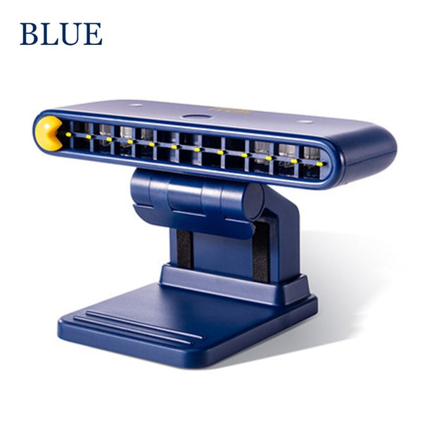 Mini Rechargeable Clip-on Fan for Computer Monitor, with Phone Holder ...