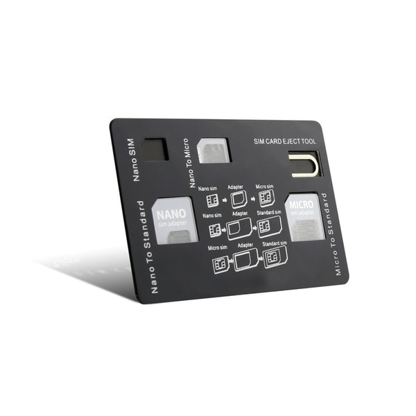 Sim Size Adapter SIM Card Adapter -- One Set, All Sizes – GizModern