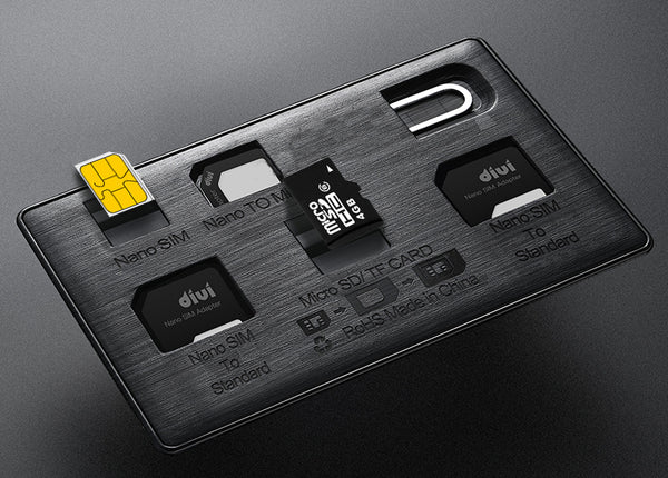 Store All Your SIM & Memory Cards in One Case