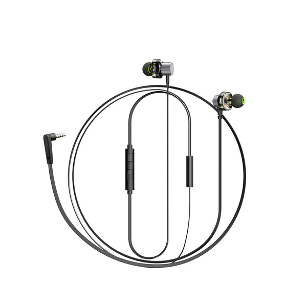 Dual-dynamic-driver Earphones That Don't Let You Compromise with Your Craving for Music